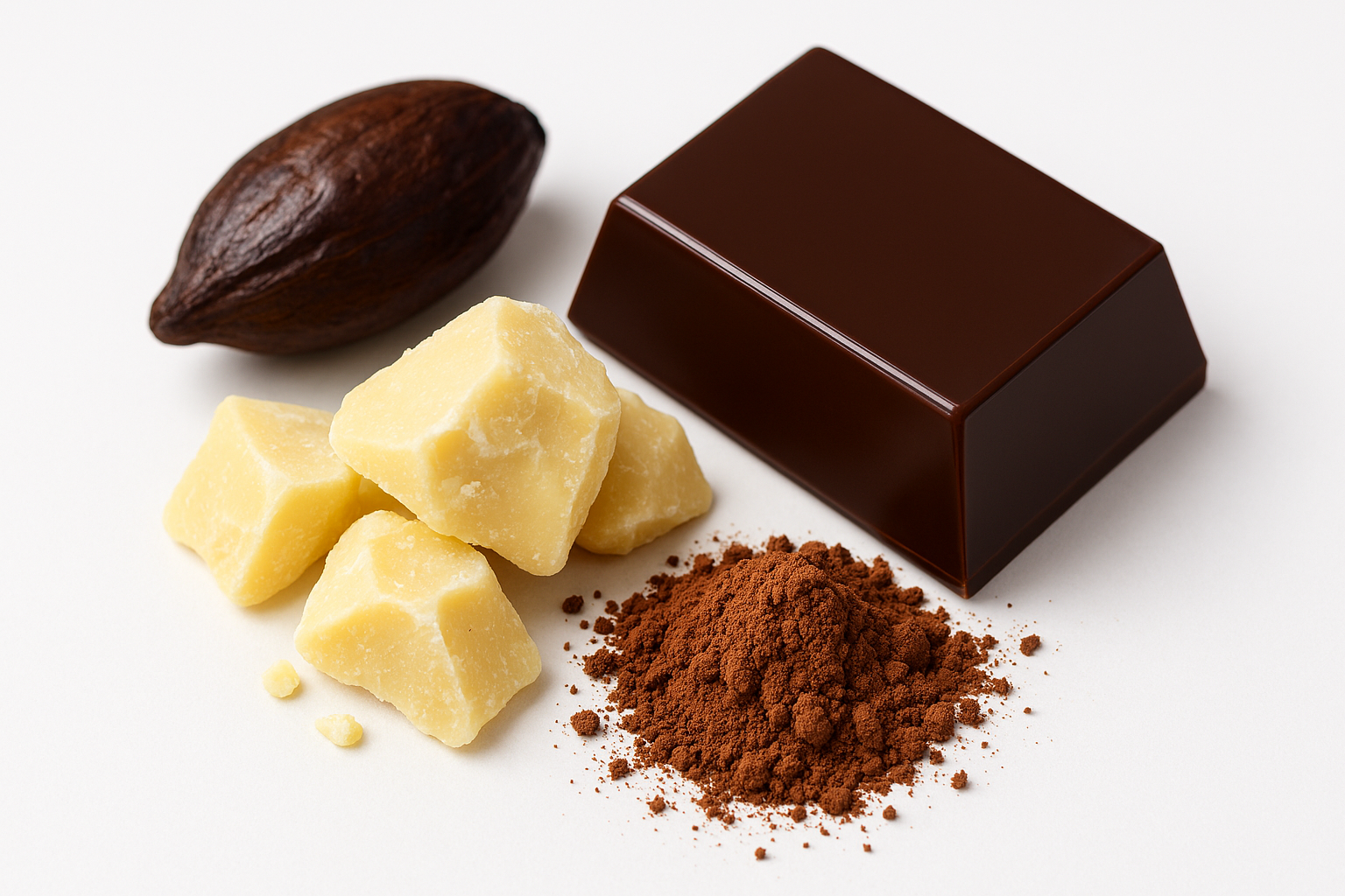 Cocoa Butter, CBE, CBS, CBR: Differences and Choosing for Chocolate Products