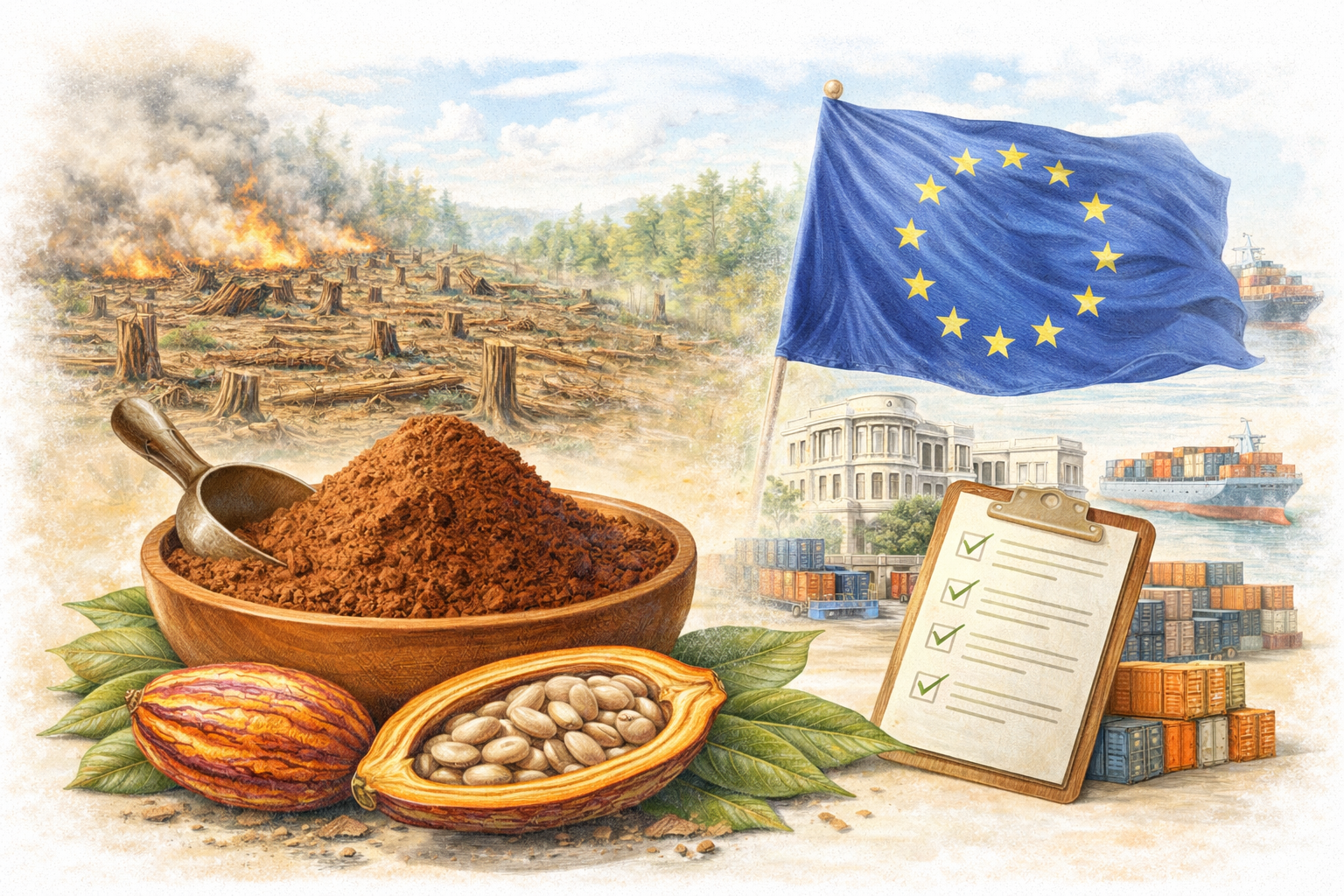 Kakao u prahu, deforestacija i EU regulativa: kako će se promeniti lanci snabdevanja