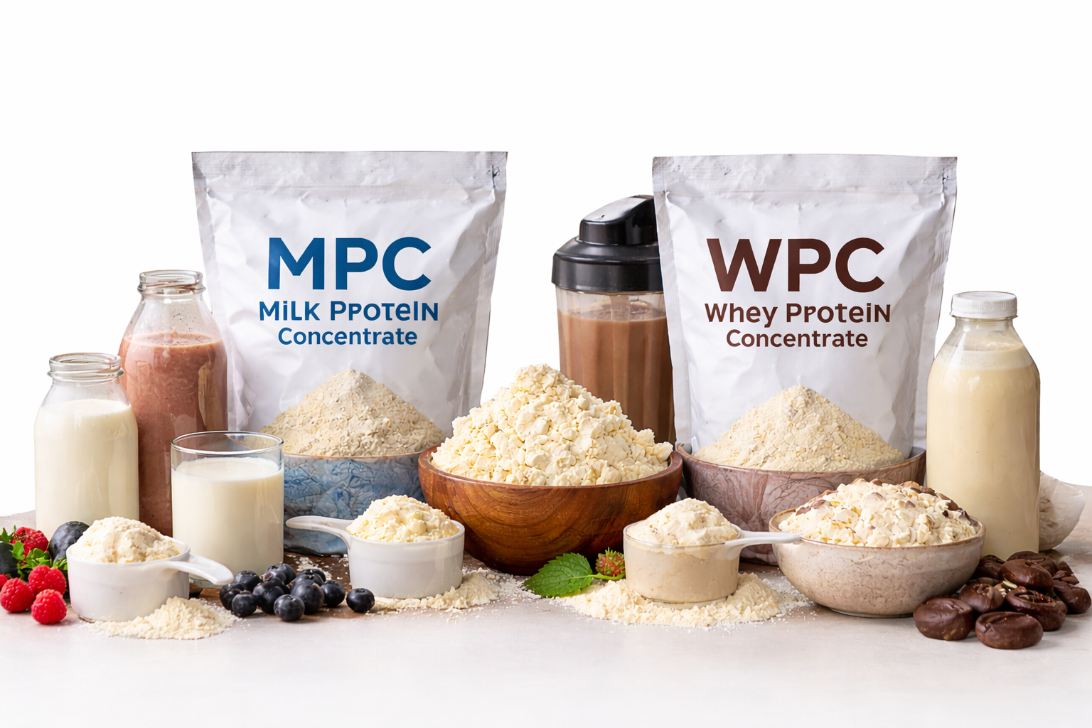 MPC vs WPC: Which dairy protein to choose for drinks, yogurts and protein products?