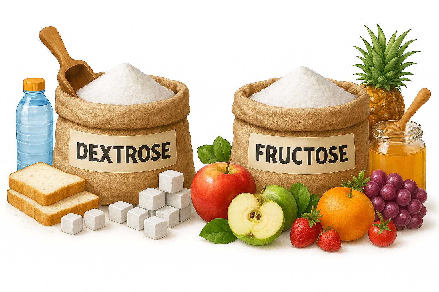 Dekstroza vs fruktoza: koje šećere izabrati za vašu primenu?