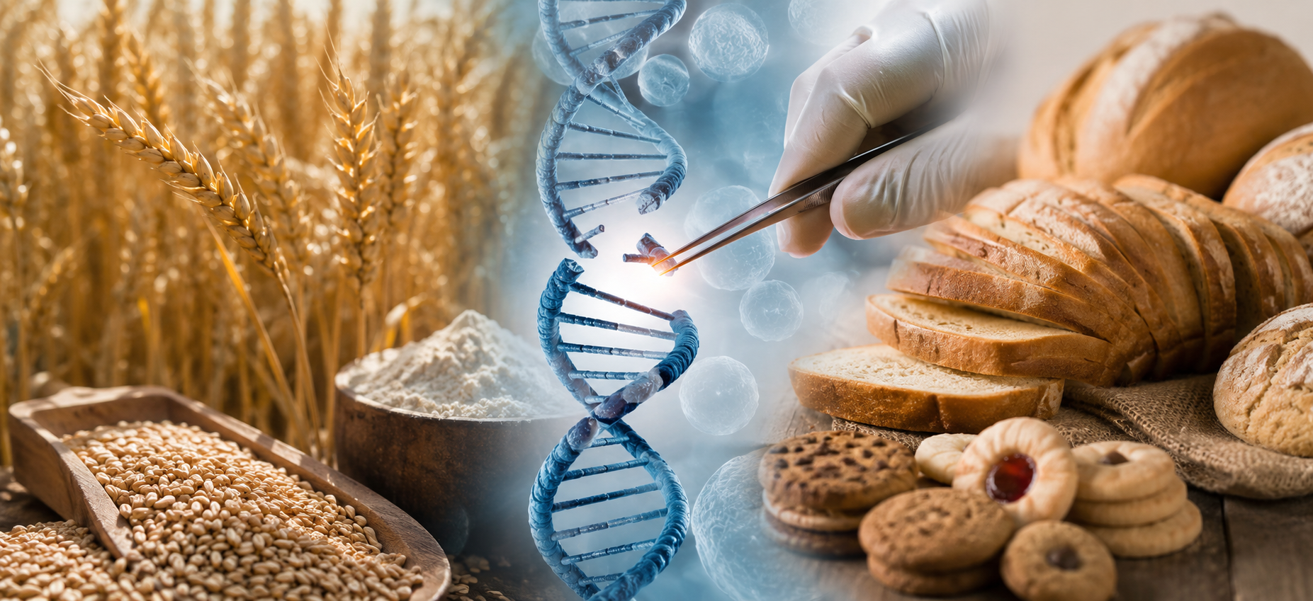 CRISPR low-asparagine wheat as a new strategy to reduce acrylamide in bakery products
