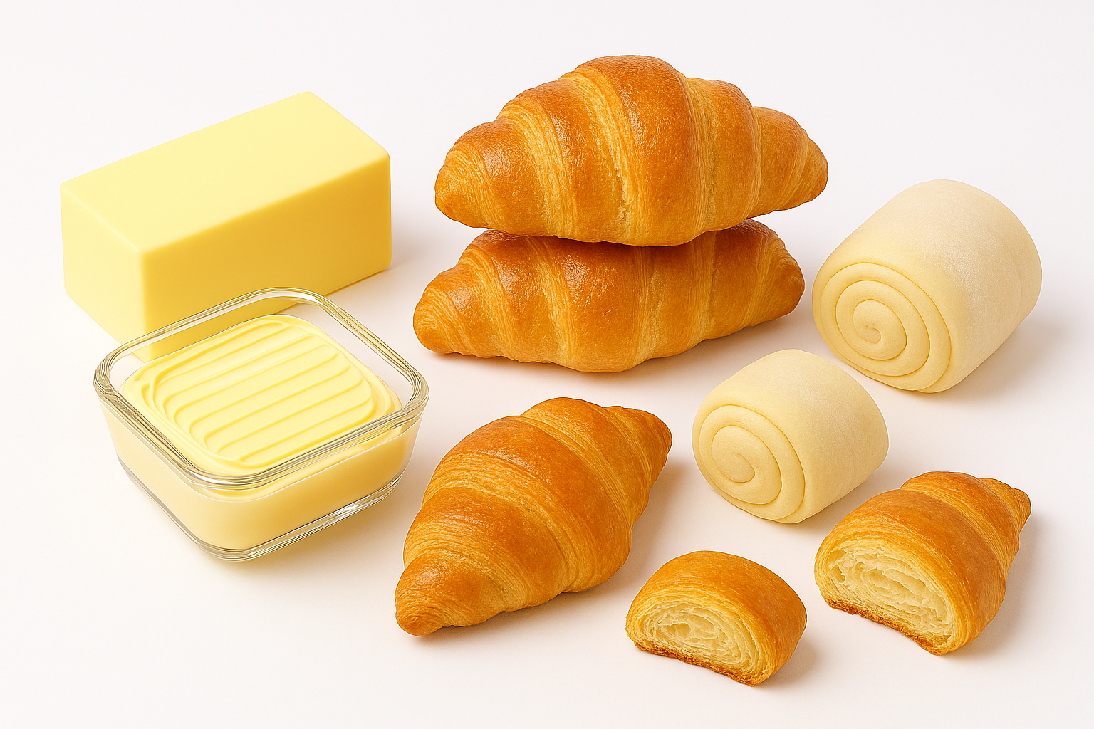 Margarines for Puff Pastry and Croissants