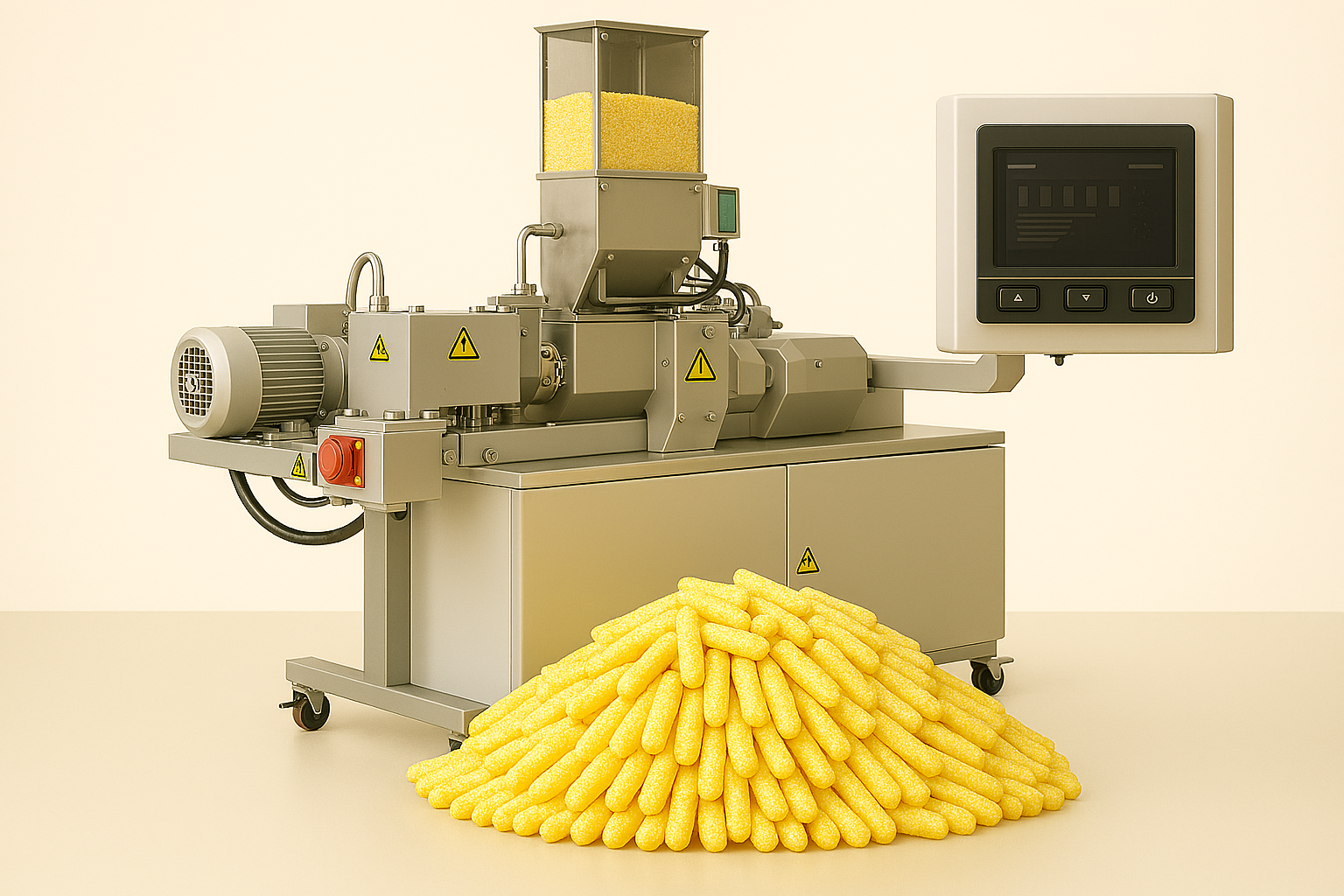 Extruded snacks: how starch, proteins and fibers influence expansion and crunchiness?