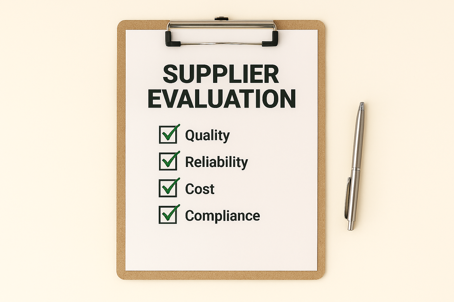 How to Evaluate a Raw Material Supplier for Long-Term Cooperation