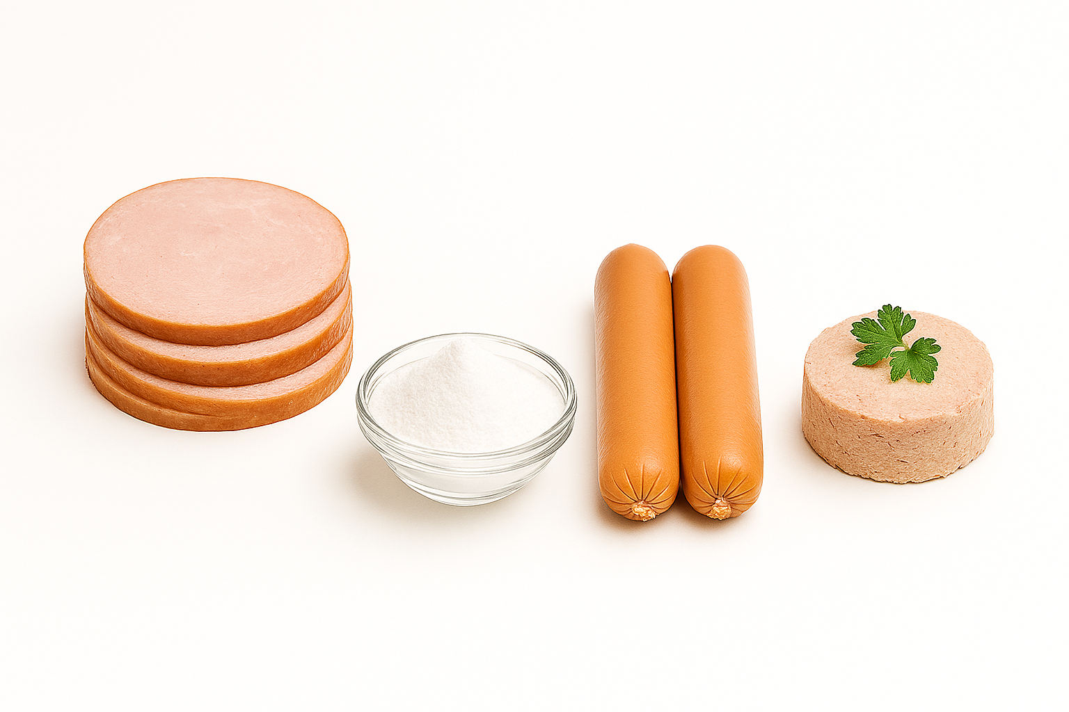 How to choose the right phosphate for ham, frankfurters and pâté: differences in functionality in meat
